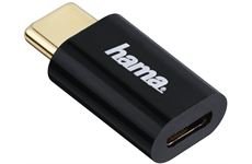 Hama 178399 ADAPTERMIC.USB-TYPE-C Schwarz
