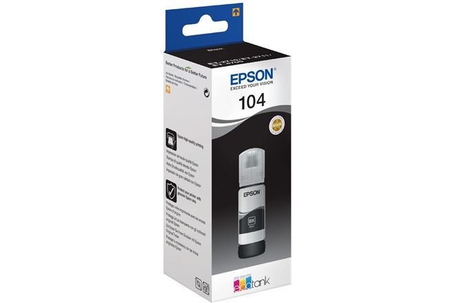 Epson 104 EcoTank ink bottle Schwarz
