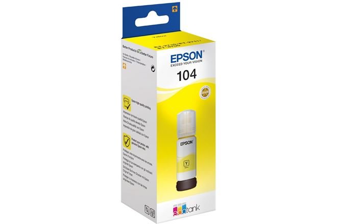 Epson 104 EcoTank ink bottle Gelb