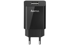 Hama USB-Ladegerät, 2-fach, 5V/10,5W (schwarz)