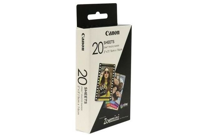Canon Zoemini weiß + Zink-Papier ZP-2030