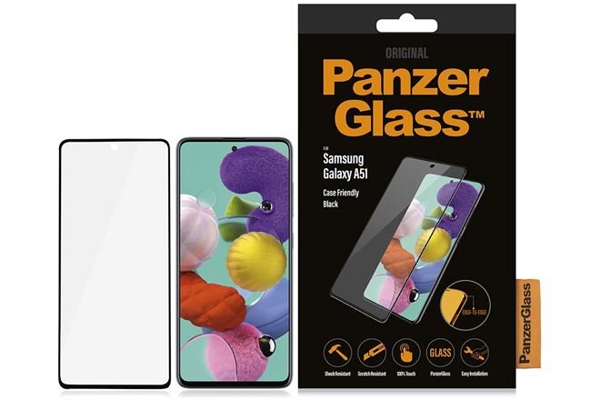 Panzerglass Displayschutz Casefriendly für Galaxy A51