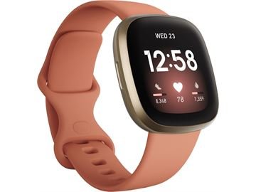 Fitbit Versa 3 pink clay/soft gold (pink clay/soft gol)