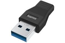 Hama Adapter (USB Typ-A - USB Typ-C) (schwarz)