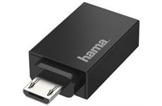 Hama Micro-USB-OTG auf USB-A-Adapter (schwarz)