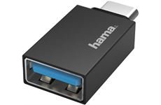 Hama USB-C-OTG auf USB-A-Adapter (schwarz)