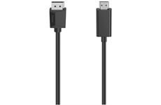 Hama DisplayPort>HDMI Kabel (1,5m) schwarz (schwarz)