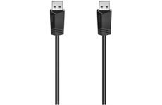 Hama USB 2.0 Kabel schwarz (1,5m) (schwarz)