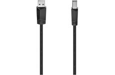 Hama USB 2.0 Kabel (1,5m) (schwarz)