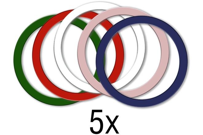 4SMARTS UltiMAG Metall Ring (5Stk.)