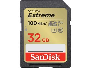 Sandisk microSDHC Extreme (32GB) (schwarz)