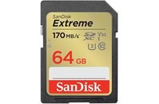 Sandisk microSDXC Extreme   (64GB) (schwarz)
