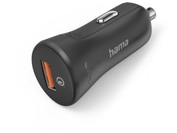 Hama Auto-Schnellladegerät USB-A (19,5W) (schwarz)