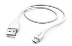 Hama Ladekabel USB A>Micro-USB (1,5m) (weiss)