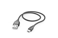 Hama Ladekabel USB-A>Micro-USB (1,5m) (schwarz)