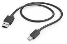 Hama Ladekabel USB-A>Micro-USB (1m) (schwarz)