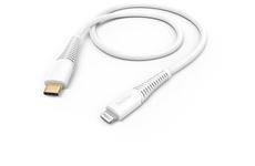 Hama Ladekabel USB-C>Lightning (1,5m) (weiss)