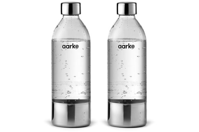Aarke PET Wasserflasche 2er Pack (0,8l)