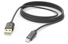 Hama USB > Lightning Kabel (3m) (schwarz)