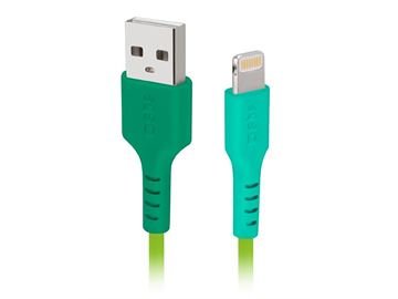 SBS Lade- und USB-Datenkabel - Lightning grün (grün)