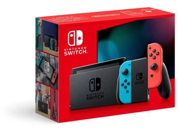 Nintendo Switch Konsole (neon rot/neon blau)