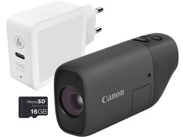 Canon PowerShot Zoom Essential Kit (schwarz)