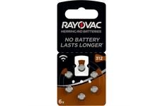 Varta 312 Hörgeräte Batterie 6er Blister / Ray