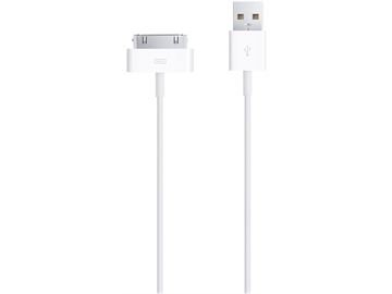 Apple 30-polig auf USB Kabel Weiss