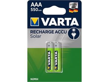 Varta Recharge ACCU Solar AAA 550mAh 2-er